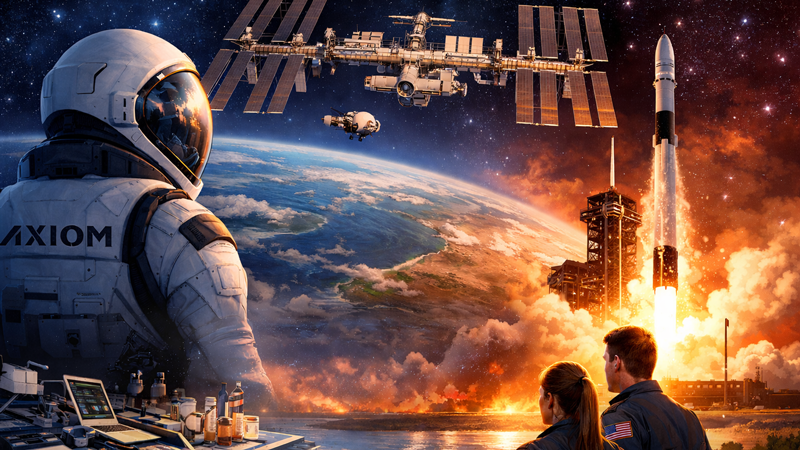 Η Axiom και η NASA έχουν συνάψει σύμβαση: η νέα ομάδα διαστημικών τουρίστων θα πλοηγηθεί στο ISS το Ιανουάριο 2027.