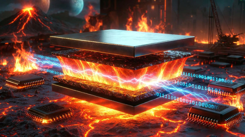 Οι αμερικανικοί επιστήμονες ανέπτυξαν μνήμη που λειτουργεί έως και 700 °C – κατάλληλη για την Αφροδίτη, πυρηνικούς αντιδραστήρες και τεχνητή νοημοσύνη