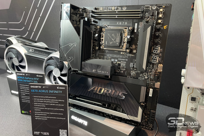 Η Gigabyte ξεκίνησε τα πλακέτες X870E Aorus Infinity Next με μοναδικούς πύρηνους ψυκτικούς εξοχούς και το X870 Aorus Infinity, εστιασμένα στην επιτάχυνση της μνήμης