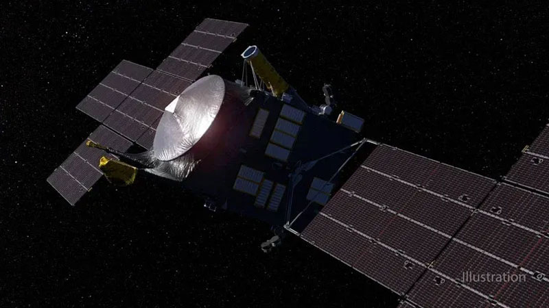 Η NASA-σταθμός "Ψυχή" προσεγγίζει τον Άρη για να ετοιμαστεί για το τελευταίο άλμα προς τον στόχο αστεροειδή, ο οποίος εκτιμάται σε τετραδισεκατομμύρια δολάρια