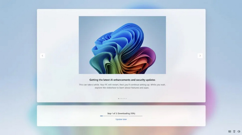 Η Microsoft επιτρέπει πλέον την παράκαμψη της εγκατάστασης ενημερώσεων κατά την πρώτη εκκίνηση του Windows 11