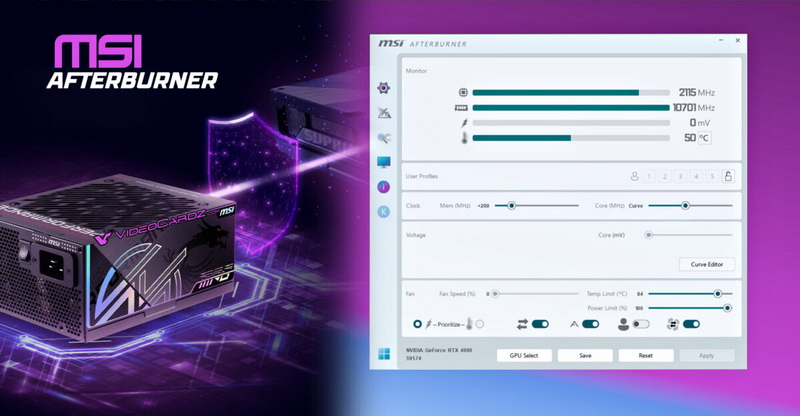 Η MSI αύξησε την ασφάλεια των RTX 5000 και RX 9000, προσθέτοντας στο Afterburner τη λειτουργία GPU Safeguard+ για προστασία των θύρων από το λιώσιμο.