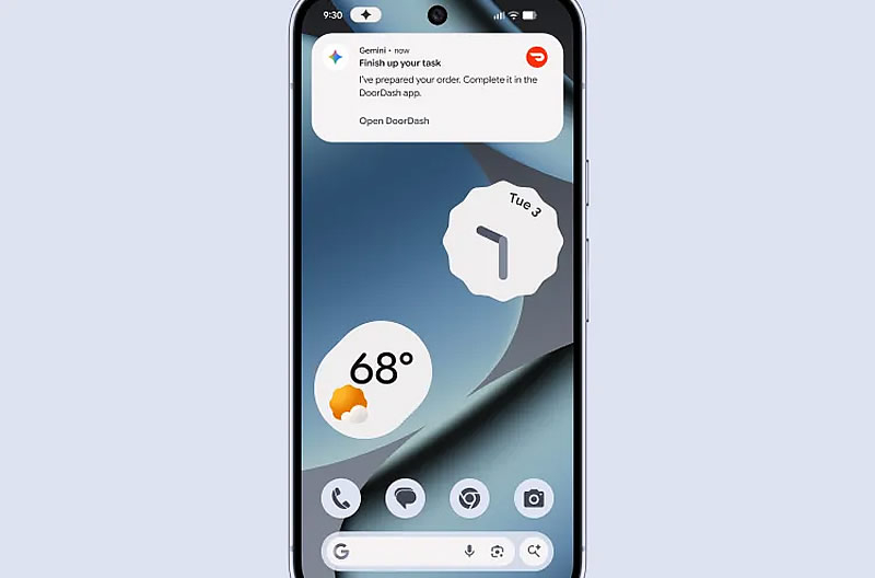 Η Google ανέθεσε στο Gemini τη διαχείριση εφαρμογών και την πραγματοποίηση αγορών σε Android, ξεκινώντας από το Pixel 10 και το Galaxy S26.