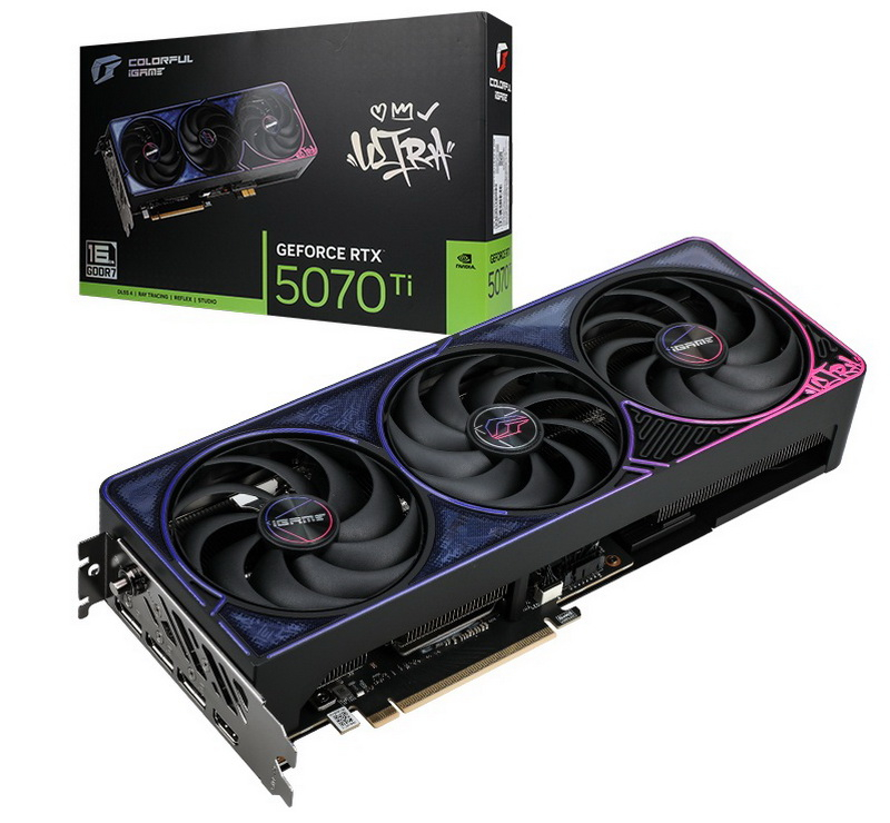 Η Colorful παρουσίασε την κάρτα γραφικών iGame GeForce RTX 5070 Ti Ultra Z Black OC με αφαιρέσιμο τερματικό τροφοδοσίας GC‑HPWR