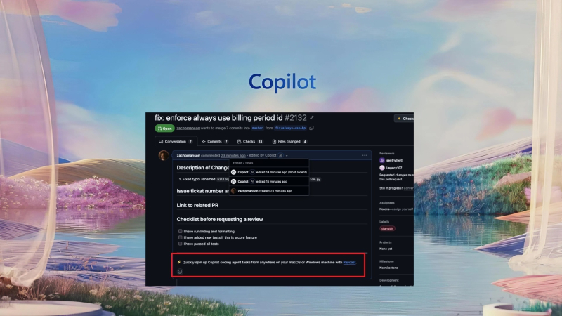 Η Microsoft αναγνώρισε ότι η αναφορά στο Copilot στις αιτήσεις συγχώνευσης στο GitHub προέκυψε τυχαία