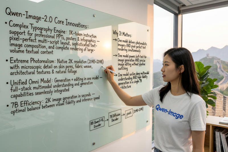 Η Alibaba παρουσίασε τον ανταγωνιστή Nano Banana – έναν ισχυρό γεννήτορα εικόνων Qwen‑Image‑2.0 βασισμένο σε τεχνητή νοημοσύνη