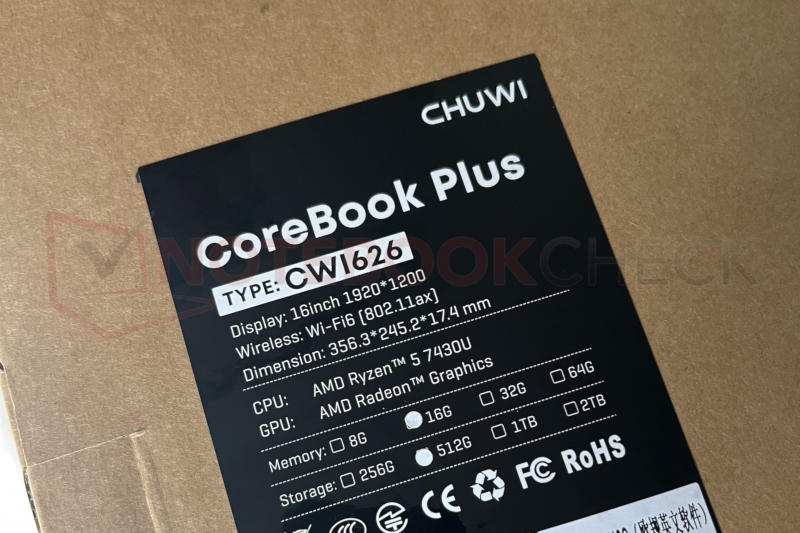 Το Chuwi ανακαλύφθηκε ξανά για την αντικατάσταση των επεξεργαστών: στο φορητό υπολογιστή εγκαταστάθηκε ένας αδύναμος Ryzen σε σύγκριση με τα δηλωμένα χαρακτηριστικά