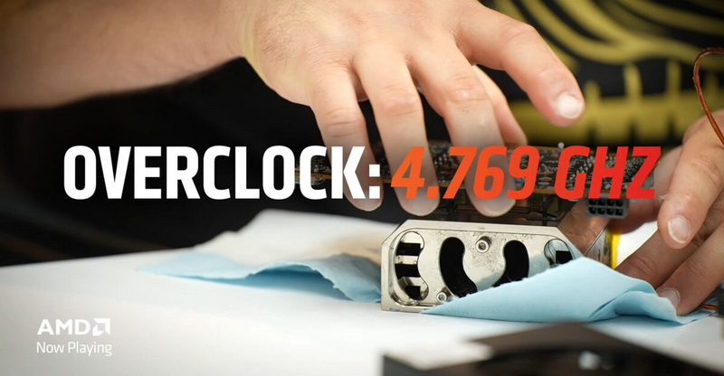 Η AMD έσπασε το παγκόσμιο record, απεφορτώντας την Radeon RX 9060 XT στα 4769 MHz