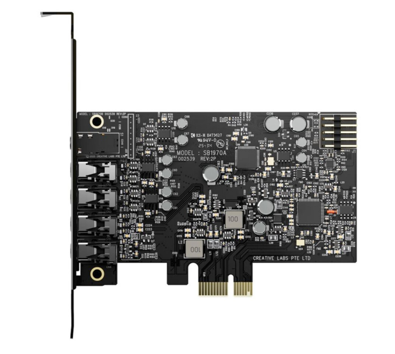 Η Creative παρουσίασε την ηχητική κάρτα Sound Blaster Audigy FX Pro: 32‑bit/384 kHz, ήχος 7.1 κανάλια για PC