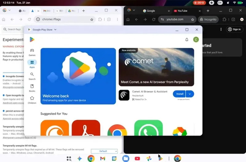 Η Google ανακοίνωσε την ενσωμάτωση του Android και του Chrome OS σε μια ενιαία πλατφόρμα με το όνομα Aluminium OS έως το 2026.