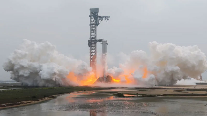 Η SpaceX ολοκλήρωσε τις αρχικές δοκιμές πυροδοσίας του νέου Super Heavy και είναι πλέον έτοιμη για την εκτόξευση του Starship V3