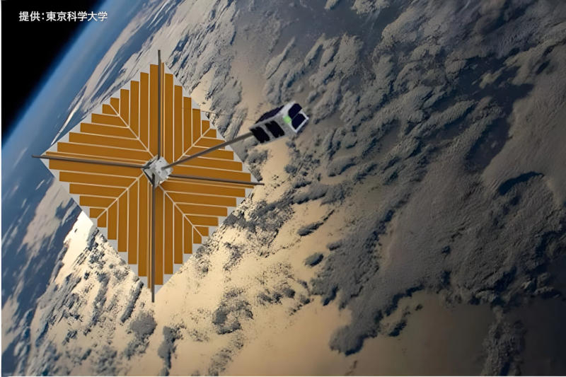 Η Ιαπωνική δορυφόρος OrigamiSat‑2 εστάλη επιτυχώς στη τροχιά, αυξάνοντας την επιφάνειά της κατά 25 φορές.
