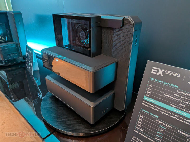Η Phanteks παρουσίασε μια ευρεία γκάμα τσάντων, ανεμιστήρων και μονάδων τροφοδοσίας στο Computex 2026