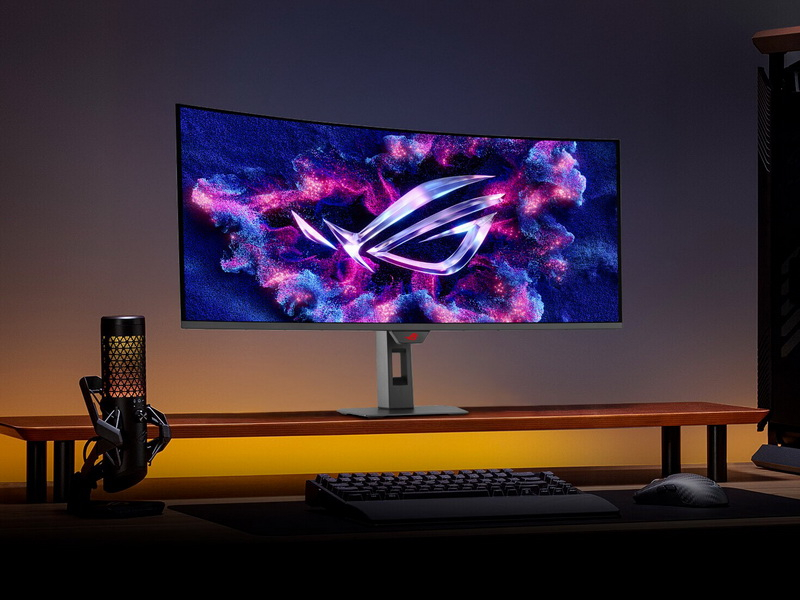Η ASUS παρουσίασε την νέα 34‑ίνι οθόνη ROG Strix OLED XG34WCDMTG με ενσωματωμένες δυνατότητες Smart TV