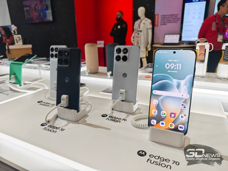 Η Motorola Edge 70 Fusion διαθέτει καμπυλωτό display με συχνότητα 144 Hz και επεξεργαστή Snapdragon 7S Gen 3