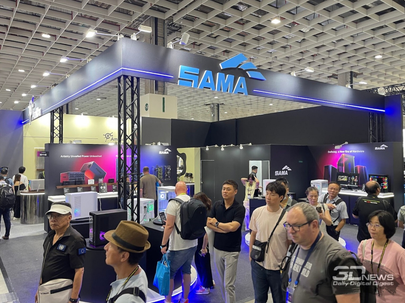 Η SAMA στο Computex 2026: μη συμβατικές οθόνες, συστήματα ψύξης με διπλή οθόνη και νέα μονάδα τροφοδοσίας ενέργειας
